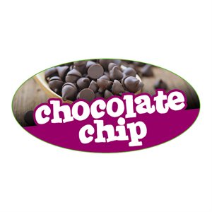 CHOCOLATE CHIP FLAVOR LABEL