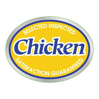 SELECTED INSPECTED CHICKEN LABEL